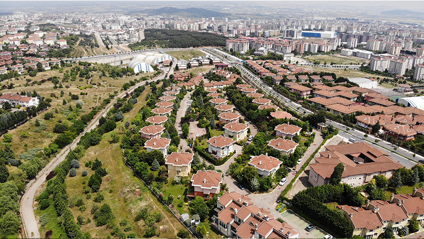 Şehrin kalbinde doğa ile iç içe bir yaşam